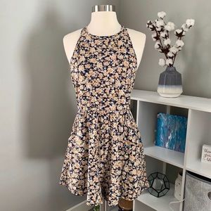 Volcom floral romper